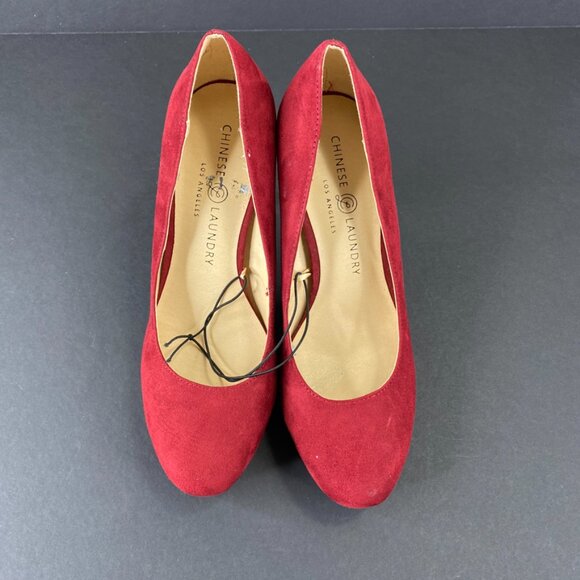 Chinese Laundry Red Pumps Size 6.5 - Picture 3 of 8